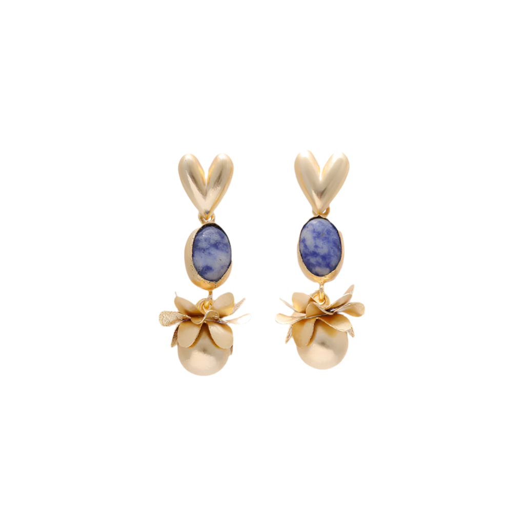 Aretes Selva Azul