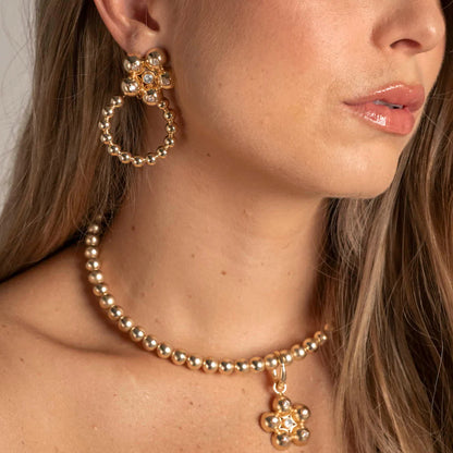 Aretes Florecer Maxi