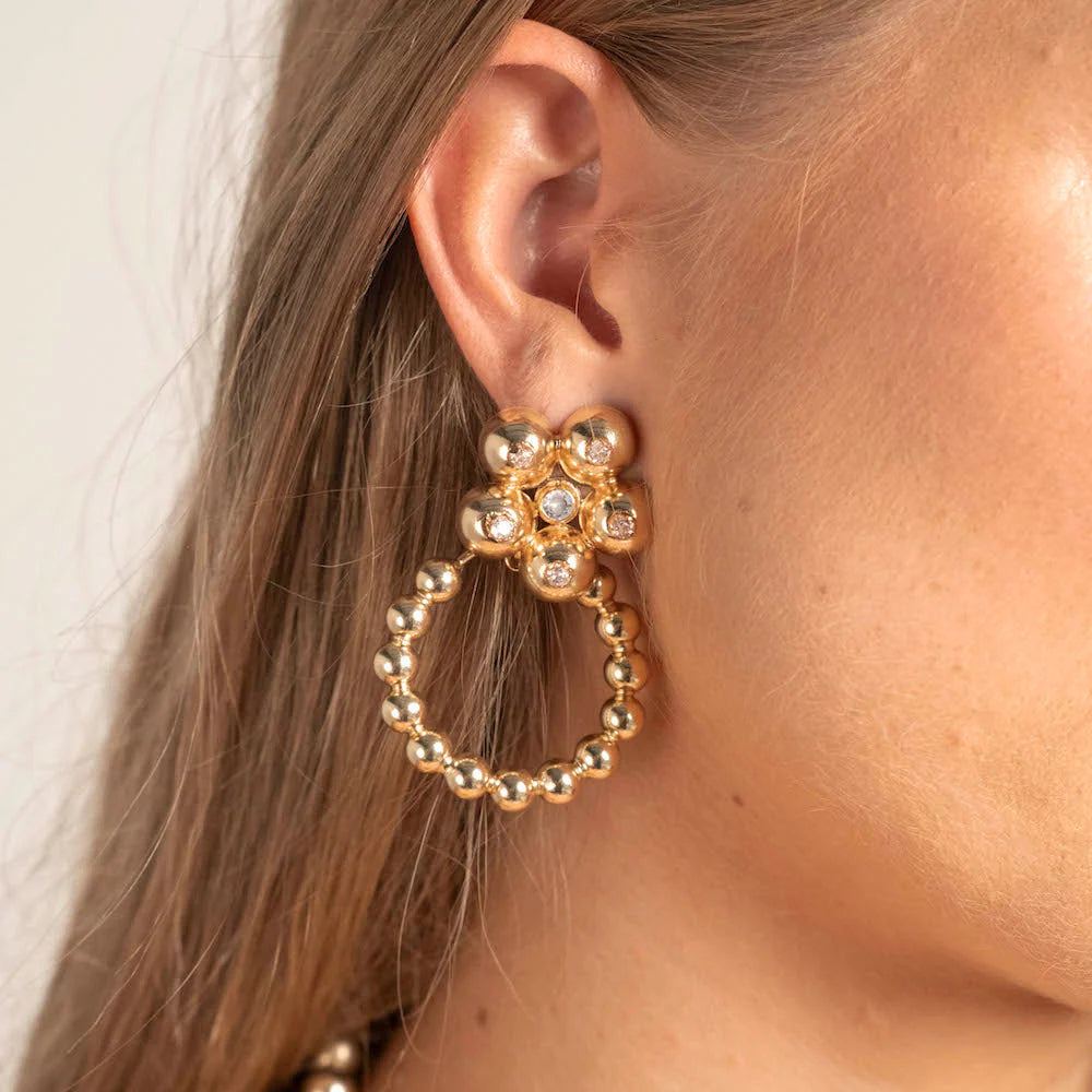 Aretes Florecer Maxi