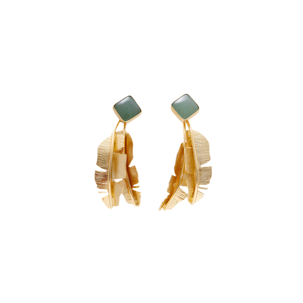 Aretes Hoja de Palma