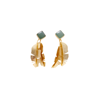 Aretes Hoja de Palma